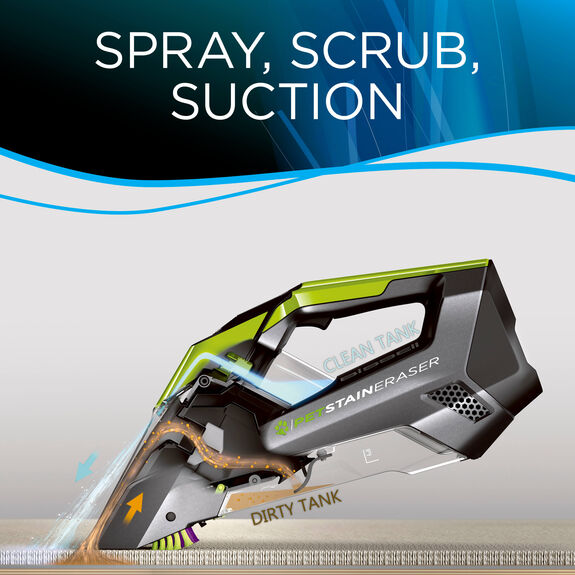 BISSELL Pet Stain Eraser 2003 Portable Carpet Cleaners